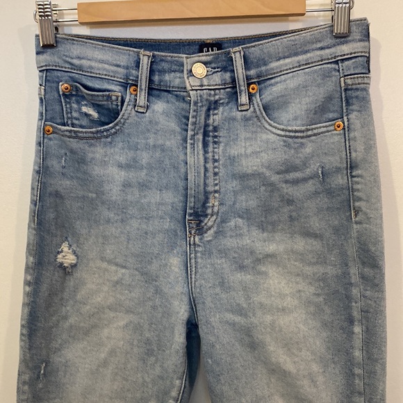 GAP High waisted distressed Jean - Picture 6 of 12